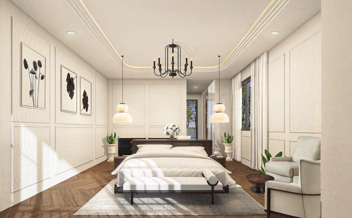 Bedroom artist impression
