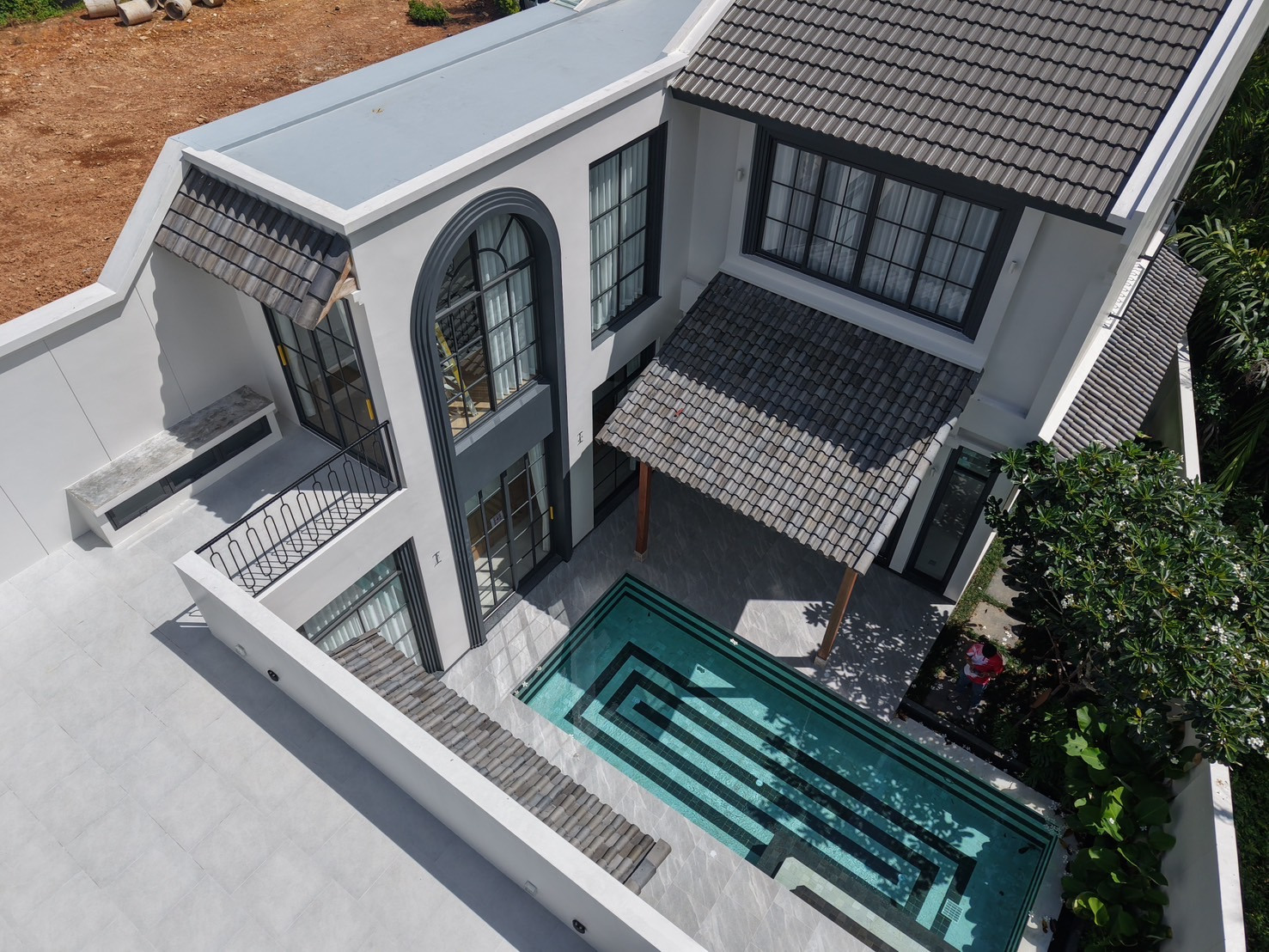 Villa 04 from above