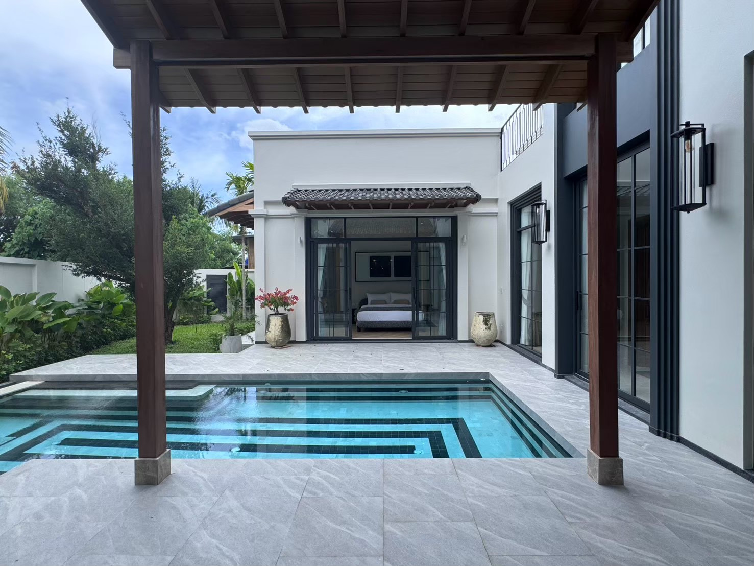 LAMIETT Villa 04 — pool and pavilion